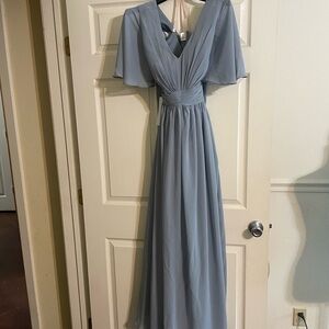 Lavetir dress size 16 NWT blue formal
